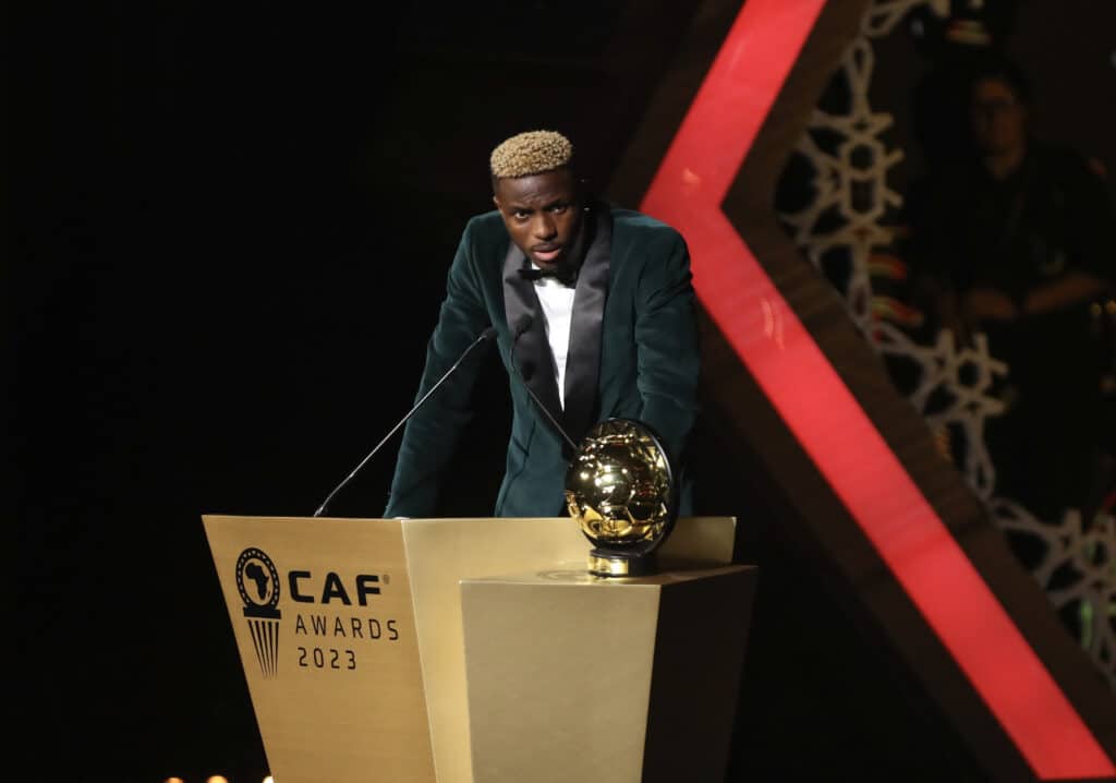 Osimhen remporte le prix du Joueur de l'année 2023 de la CAF